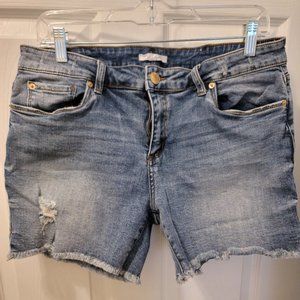 STS frayed hem shorts